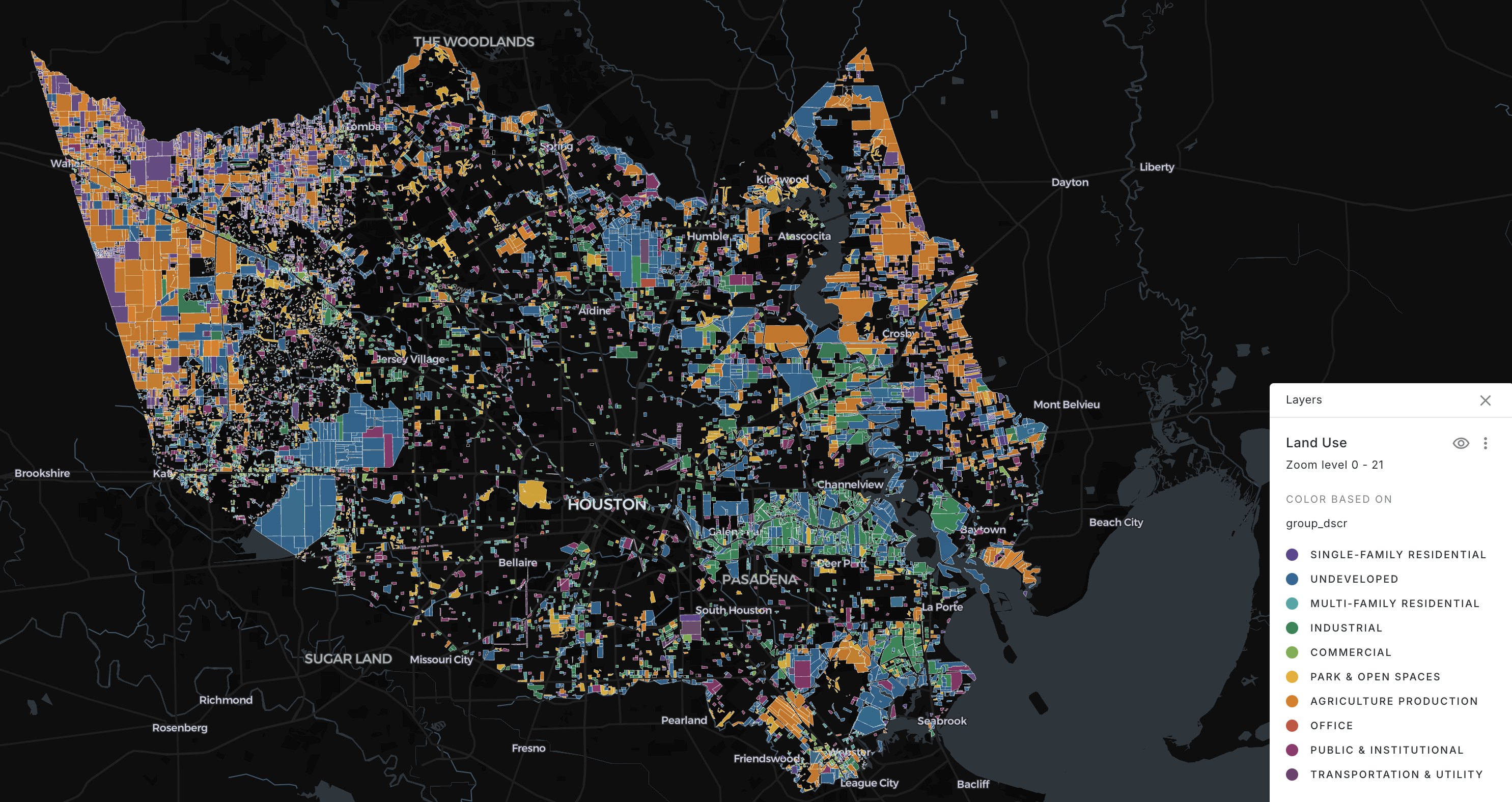 land use map